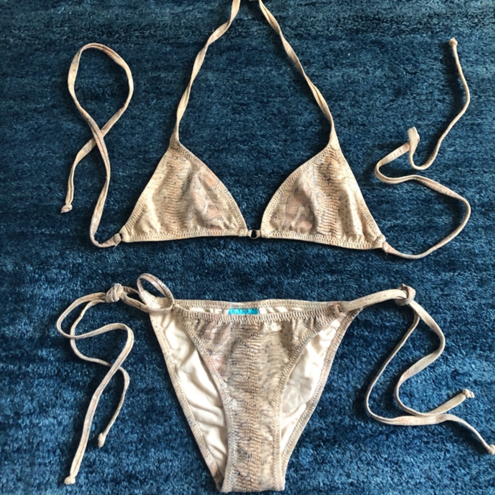 Melissa Odabash Snake Skin Print Bikini